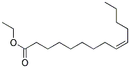 DELTA 9 CIS TETRADECENOIC ACID ETHYL ESTER Struktur