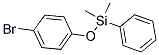 P-BROMOPHENOXYPHENYLDIMETHYLSILANE Struktur