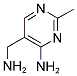 4-AMINO-5-AMINOMETHYL-2-METHYLPYRIMIDINE Struktur