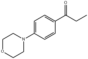 4'-MORPHOLINOPROPIOPHENONE Struktur