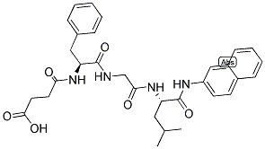 SUC-PHE-GLY-LEU-BETANA Struktur