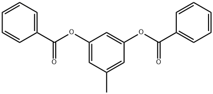 3,5-DIBENZOYLOXYTOLUENE Struktur