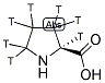 L-PROLINE, [2,3,4,5-3H] Struktur