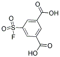 3,5-DICARBOXYBENZENESULFONYL FLUORIDE Struktur