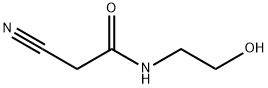 2-CYANO-N-(2-HYDROXYETHYL)-ACETAMIDE Struktur