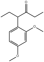 4-(2,4-DIMETHOXYPHENYL)-3-HEXANONE Struktur