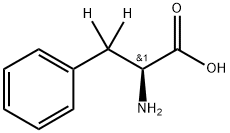 L-PHENYLALANINE-3,3-D2 Struktur