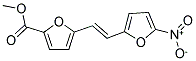 METHYL 5-[2-(5-NITRO-2-FURYL)VINYL]-2-FUROATE Struktur