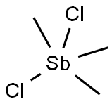 TRIMETHYLANTIMONY DICHLORIDE Struktur