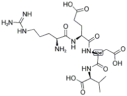 ARG-GLU-ASP-VAL Struktur