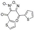 3,4-BIS(2-THIENYLCARBONYL)-1,2,5-OXADIAZOL-2-IUM-2-OLATE Struktur