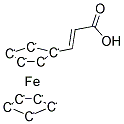 3-(FERROCENYL)-ACRYLIC ACID Struktur