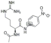 N-ALPHA-ACETYL-L-ARG-P-NITROANILIDE Struktur