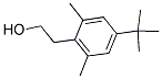 4-TERT-BUTYL-2,6-DIMETHYL-PHENYLETHANOL Struktur