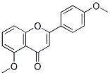 5,4'-DIMETHOXYFLAVONE Struktur