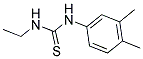 N-(3,4-DIMETHYLPHENYL)-N'-ETHYLTHIOUREA Struktur