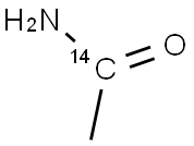 ACETAMIDE, [1-14C] Struktur