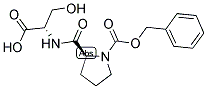 N-CARBOBENZOXY-L-PROPYL-L-SERINE Struktur