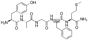 TYR-ALA-GLY-PHE-MET-NH2|TYR-ALA-GLY-PHE-MET-NH2