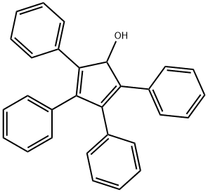 TETRAPHENYL CYCLOPENTADIENOL Struktur