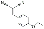 ((4-ETHOXYPHENYL)METHYLENE)METHANE-1,1-DICARBONITRILE Struktur