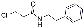 3-CHLORO-N-PHENETHYL-PROPIONAMIDE Struktur