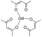 GADOLINIUM (III) 2,4-PENTANEDIONATE Struktur