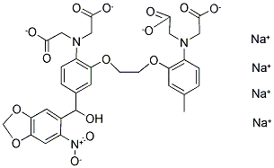 NITR 5 TETRASODIUM SALT Struktur