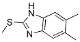 5,6-DIMETHYL-2-METHYL-MERCAPTOBENZIMIDAZOLE Struktur