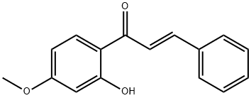 2-HYDROXY-4'-METHOXYCHALCONE Struktur