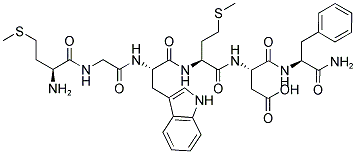 CHOLECYSTOKININ OCTAPEPTIDE (3-8) Struktur