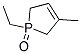 1-ETHYL-3-METHYL-3-PHOSPHOLENE-1-OXIDE Struktur