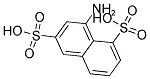 8-AMINO-NAPHTHALENE-1,6-DISULFONIC ACID Struktur