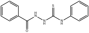 1-BENZOYL-4-PHENYL-3-THIOSEMICARBAZIDE Struktur