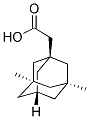 3,5-DIMETHYL-1-ADAMANTANEACETIC ACID Struktur