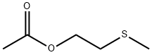 ACETIC ACID 2-METHYLSULFANYL-ETHYL ESTER Struktur