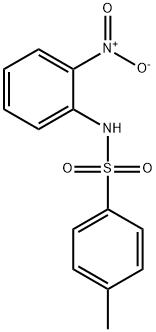 4-METHYL-N-(2-NITRO-PHENYL)-BENZENE SULFONAMIDE Struktur