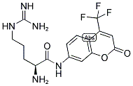 L-ARG-7-AMINO-4-TRIFLUOROMETHYL COUMARIN Struktur