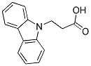 3-(9-CARBAZOLYL)PROPIONIC ACID Struktur