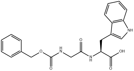 Z-GLY-TRP-OH Struktur