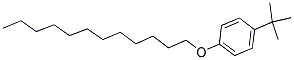 4-TERT-BUTYLPHENYL DODECYL ETHER Struktur