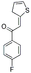 2'(2-THIENYLIDENE)-4-FLUOROACETOPHENONE Struktur