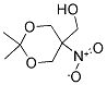 2,2-DIMETHYL-5-NITRO-1,3-DIOXANE-5-METHANOL Struktur