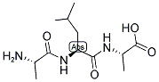 H-ALA-LEU-ALA-OH Struktur