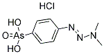 P-DIMETHYLAMINOAZOPHENYLARSONIC ACID HCL Struktur