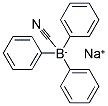 SODIUM TRIPHENYLCYANOBORATE Struktur