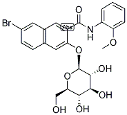 1-(NAPHTHOL AS BI)-BETA-D-GLUCOPYRANOSIDE Struktur