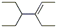 3,4-DIETHYL-2-HEXENE Struktur