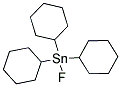 TRICYCLOHEXYLTIN FLUORIDE Struktur