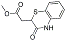 METHYL (2H-1,4-BENZOTHIAZIN-3(4H)-ONE-2-YL) ACETATE Struktur